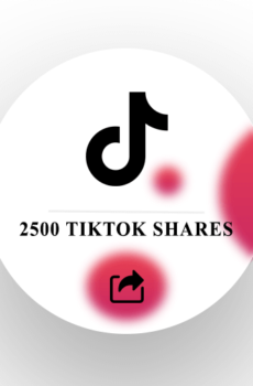 2500 TikTok Shares